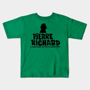 Pierre Richard - The Tall Blond Man with One Black Shoe silhouette Kids T-Shirt